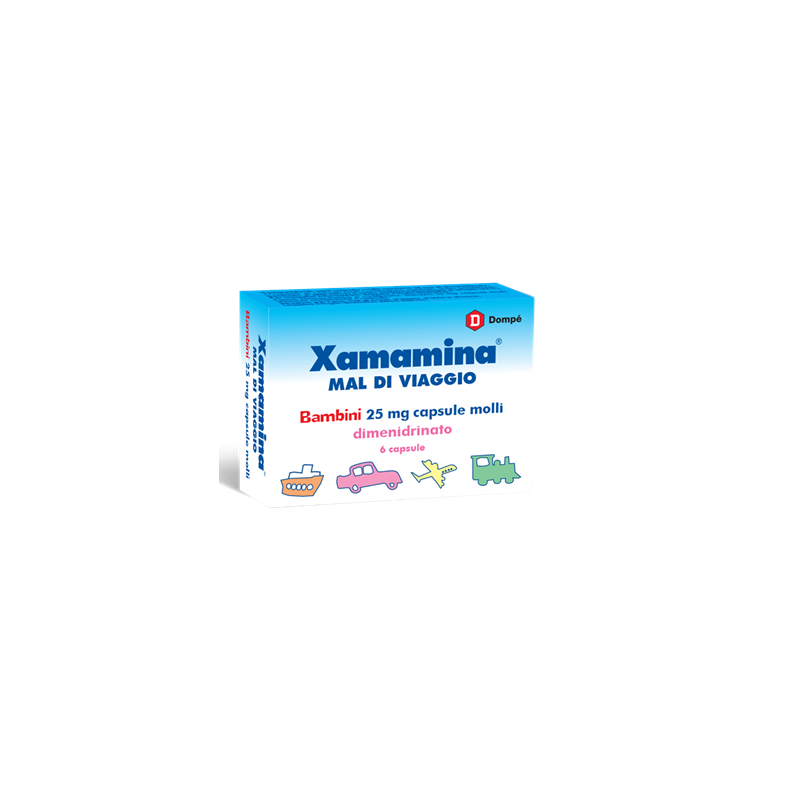 XAMAMINA MAL DI VIAG  Bambini 6 Capsule            